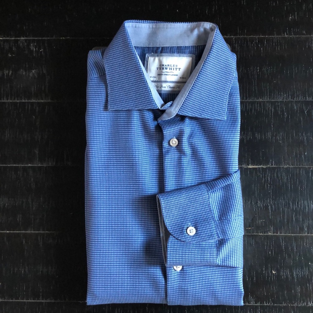Men’s dress shirt by Charles Tyrwhitt